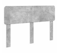 HETFTJN Testiera in cemento grigio 140 cm in legno Design moderno robusto e durevole per camera da letto contemporanea