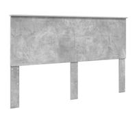 HETFTJN Testiera in cemento grigio 160 cm in legno Design moderno robusto e durevole schienale letto per camera da letto ragazzi e camera degli ospiti