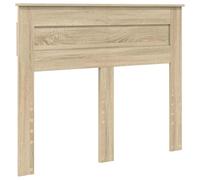 HETFTJN Testiera Sonoma Rovere 120 cm Moderno Legno Headboard con linee pulite, robustezza e durata per camera da letto contemporanea