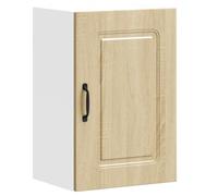 HETFTJN Vetrina Soggiorno Armadio Cucina Mobiletto Cucina Mobile da Cucina - Pensile da Cucina Kalmar Rovere Sonoma in Legno Multistrato per Cucina Esterno Bagno Soggiorno