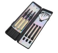 Hethlif Darts, Freccette Imposta Freccette in Metallo con Alluminio Scatola di Archiviazione per Il Gioco del Patio Esterno