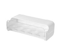 Hethlif Portauova A Parete con 10 Griglie, Porta Laterale del Frigorifero, Tipo Cassetto, Griglie, Organizer per Uova, Portauova Sospeso, Scatola Portaoggetti