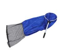 HETHLIF Rete per Koi, Rete per Acquario Lunga Koi Tansfer Mesh Basket Acquario da Pesca Morbida Impermeabile per Pesci di Taglia Media (Diametro 30 cm, manico 50 cm)