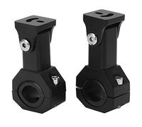 HETHLIF Supporti a Barra Luminosa, Staffa di Montaggio del Montaggio della Lampada Banche di Niilight Apertura 18mm - 30mm 2pcs M5 Spettacoli Mountabile Porta del Faro Regolabile per Motocross Fuori
