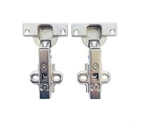 Hettich 110 Grado Standard Cerniera senza Chiusura Lenta Ammortizzatore Battuta Esterna Cerniere per Ante Mobile da Cucina per Armadio Porta Intermat 9943 Installazione Rapida 2 Pezzi