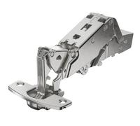Hettich 6802200029 I-Sensys 8657i - Cerniera nascosta di montaggio rapido con sistema silenzioso integrato, angolo di apertura 165, acciaio nichelato