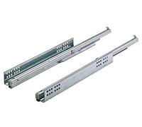 Hettich Quadro V6+ Silent System - Guide per cassetto con ammortizzatore, 47 cm, larghezza 12,5 mm
