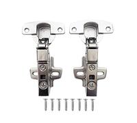 Hettich Sensys 8645i TH52 110 Grado Mezza Battuta Esterna Cerniere 9071206 con Chiusura Automatica Ammortizzatore per Mobili Cucina Gabinetto Cerniera Armadio Porta Chiusura Lenta 2 Pezzi