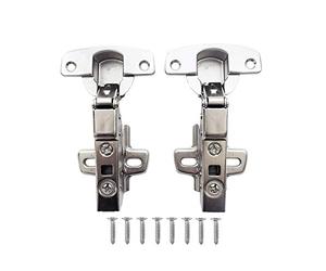 Hettich Sensys 8645i TH52 110 Grado Mezza Battuta Esterna Cerniere 9071206 con Chiusura Automatica Ammortizzatore per Mobili Cucina Gabinetto Cerniera Armadio Porta Chiusura Lenta 2 Pezzi