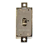HETTICH Serratura a barra girevole semplice DM15 nichelata destra, argento