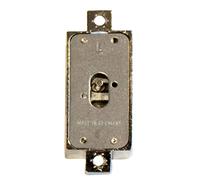 HETTICH Serratura a barra girevole semplice DM15 sinistra nichelato argento