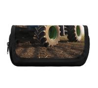 HETVBNS Astuccio per matite extra large, a doppio strato, con cerniera, astuccio portatile per cosmetici, per viaggi, cancelleria da ufficio, per donne e uomini