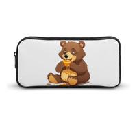 HETVBNS Astuccio portamatite, grande capacità, con cerniera, organizer per matite resistente, piccola borsa per cosmetici portatile per ufficio, viaggi