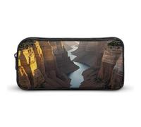 HETVBNS Canyon at Sunset - Astuccio portamatite, grande capacità, con cerniera, organizer per matite, portatile, per ufficio, viaggi
