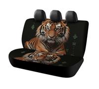 HETVBNS con Tiger and Paws Coprisedili per sedile posteriore per animali domestici, copertura universale per sedili posteriori auto, coprisedili posteriori antiscivolo per auto, camion e SUV