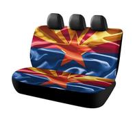 HETVBNS Coprisedili per auto standard con bandiera dell'Arizona, protezione per animali domestici, copertura universale per sedili posteriori, antiscivolo, per auto, camion e SUV