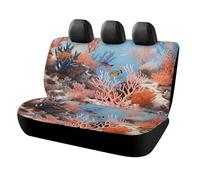 HETVBNS Coral Reef Coprisedili per auto, protezione per animali domestici, universale, antiscivolo, per auto, camion e SUV