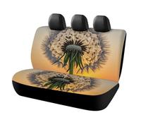 HETVBNS Dandelions at Sunset Coprisedili per sedile posteriore per animali domestici, copertura universale per sedili posteriori per auto, camion e SUV