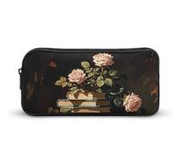 HETVBNS Dark Academy, astuccio con cerniera di grande capacità, organizer per matite resistente, piccola borsa per cosmetici portatile per ufficio, viaggi
