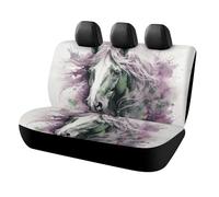 HETVBNS Green Horse - Coprisedili per auto, protezione per animali domestici, universale, antiscivolo, per auto, camion e SUV