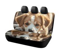 HETVBNS Lazy Dog - Coprisedili per auto, per sedili posteriori per animali domestici, universale, antiscivolo, per auto, camion e SUV