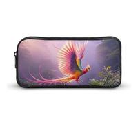 HETVBNS Phoenix Is Flying - Astuccio portamatite, grande capacità, con cerniera, organizer per matite e cosmetici, portatile, per ufficio, viaggi
