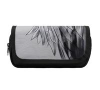 HETVBNS Sketching An Eagle - Astuccio extra large, a doppio strato, con cerniera, astuccio portatile per cosmetici, per viaggi, cancelleria da ufficio, per donne e uomini