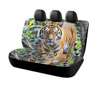 HETVBNS Tiger - Coprisedili per auto, protezione per animali domestici, universale, antiscivolo, per auto, camion e SUV