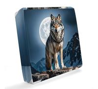 HETVBNS Timberwolves - Federa impermeabile per cuscino del divano, lavabile, resistente ai raggi UV e alle intemperie, per mobili da patio, 142 x 130 x 25 cm
