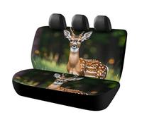 HETVBNS Whitetail - Coprisedili per auto universali, antiscivolo, per auto, camion e SUV
