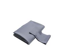 HEUchuan 9FT Tavolo da Biliardo in Feltro 6 Strisce di Stoffa Pretagliato in Panno per Club, Hotel, casa e Bar(Grey)