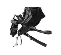 HEUchuan Armatura vintage per le spalle Armatura meccanica in pelle for uomo e donna, accessori costumi for cosplay(Color 3)