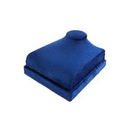 HEUchuan espositore per collane Espositore for gioielli con pendente e collana, modello ritratto al collo, espositore for vetrine di gioiellerie(Blue Velvet)