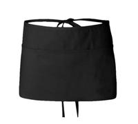 HEUchuan Grembiuli da server cameriere corti servizio impermeabili Mezzo grembiule carino con tasche for il lavoro del ristorante per Cucina Ristorante Caffè