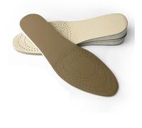 HEUchuan Solette per Scarpe Solette for Aumento di Altezza Memory Foam Comfort in Pelle Inserti Invisibili Traspiranti Cuscino maggiorato Soletta for Aumento di Altezza(Increase 1cm,26cm)
