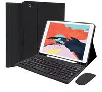 HEUCYL Custodia con Tastiera per iPad PRO 12,9 Pollici 2017/2015 (Vecchia, 2a & 1a Generazione) Custodia Sottile in con Tastiera Bluetooth Rimovibile Magnetica con Portapenne & Mouse Integrati,Nero