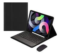 HEUCYL Custodia con Tastiera per Samsung Galaxy Tab A9 Modello 2023 8,7 Pollici (SM-X110/X115/X117) con Touchpad, Tastiera Italiana Wireless Bluetooth Rimovibile con Portapenne Integrato,Nero