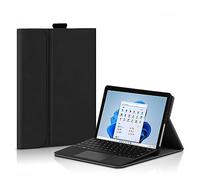 HEUCYL Custodia per Microsoft Surface PRO 7 Plus/PRO 7/PRO 6/PRO 5/PRO 4 12.3 Pollici, Custodia Lavoro Sottile Multi Angolo con Portapenne, Compatibile con Cover con Tasti (Tastiera Non Inclusa),Nero