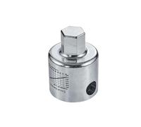HEUER Inserto esagonale per morsa 140, con chiave mandrino (dimensioni 5 x 6 x 0,35 cm, peso 0,35 kg, acciaio blu) 193140