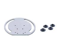 HEUER Kit adattatore tipo 4 - per piastra adattatore per saldatore (sistema 16, dimensioni 4,9 x 4,9 x 1,7 cm, peso 0,6 kg, acciaio nero) 197204