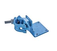 HEUER Morsetto per tubo - per morsa 100 mm/Compact 120 (dimensioni 13 x 7 x 1,5 cm, peso 1,5 kg, acciaio blu) 119115