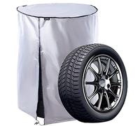 Heuffe Copertura Universale per 4 Pneumatici,Copertina Protettiva per Pneumatici,Copertina per Pneumatici,Copertura per Ruote,Borsa per Pneumatici Auto 16 17 18 19 20 Pollici (Ø80)
