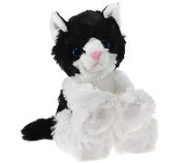 Heunec - 2045395 - Peluche - Glitter-Kitty - Gattino Bianco/Nero - 20 Cm