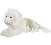 Heunec 237773 MISANIMO - Leone bianco sdraiato, 50 cm, colore: Bianco