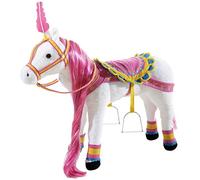 Heunec 730274 - Cavallo con piedistallo, Bianco