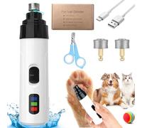 Heusom Silent Groom Pro - Macinatore per unghie per cani ricaricabile tramite USB, Advanced Silent Groom Pro for Dogs with Precision Trimming | Ergonomic & Quiet Dog Nail Trimmer for All Breeds (1 PCS