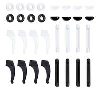 Heveer Occhiali Antiscivolo con Cuscinetti di Naso Adesivo Ferma Occhiali in Silicone Ganci Antiscivolo per Occhiali Occhiali Lettura 16 Paia