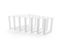 HEVVA Graz - Piedini per mobili, altezza 25 cm, 20/25/30/35/40/45/50 cm, per armadi, divano, letto o credenza