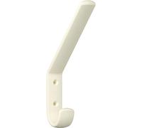 HEWI 477.90B070 99 477.90.070 - Gancio per cappello, in poliammide, larghezza 22 mm, altezza 163 mm, colore: Bianco puro opaco