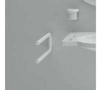 Hewi 477 asta portasciugamani, 477.09D100 98, 477 bianco segnale [Accessori Bagno > Portasciugamani]